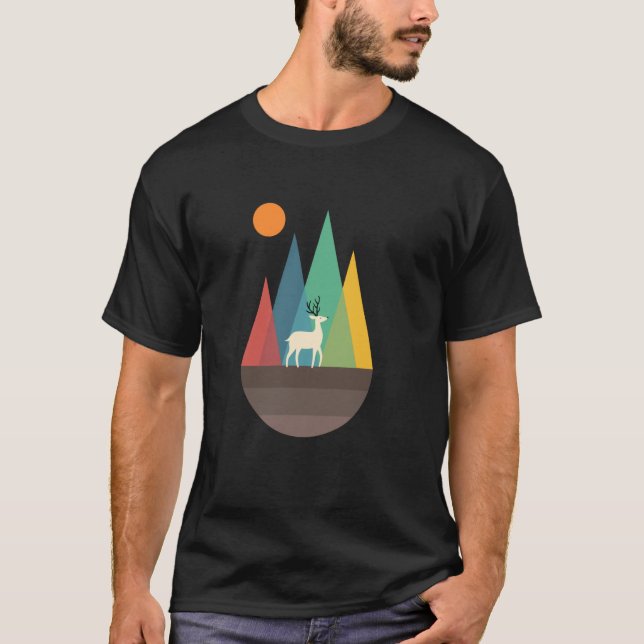 Threadless Andy Westface Step Of Autumn Graphic T-Shirt (Front)