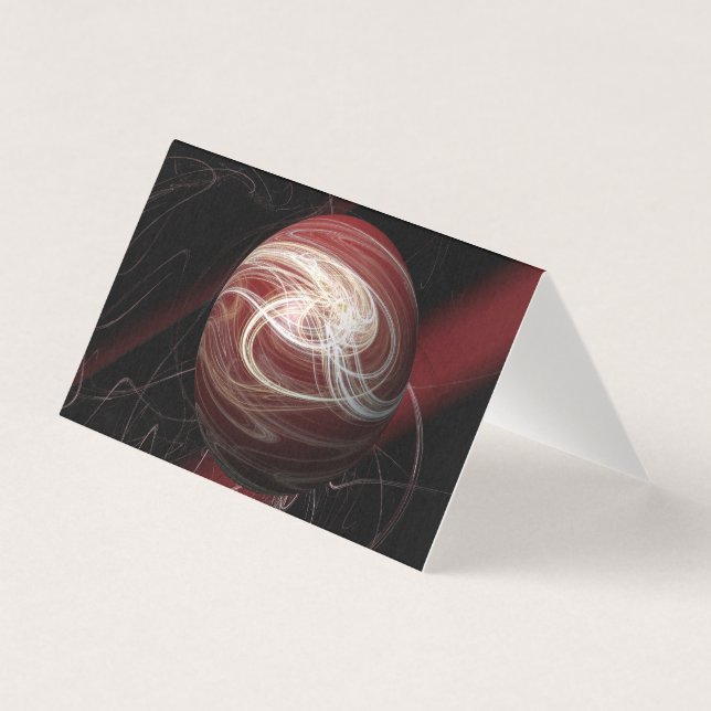 Threads of the Cosmos Blank Greeting Card (Front)