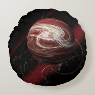 Threads of the Cosmos Round Pillow