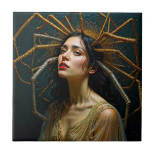 Threads of Transgression  Arachne's Transformation Tile