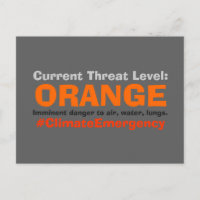 Threat Level Orange Protest Trump