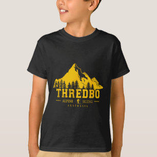 Thredbo Snowy Mountains Australia Ski Resort Souve T-Shirt