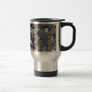Three actors by Utagawa,Kuniyoshi Travel Mug