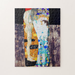 Three Ages of Life, Gustav Klimt Jigsaw Puzzle