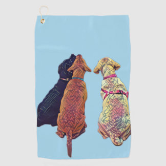 Three amigos Golf Towel