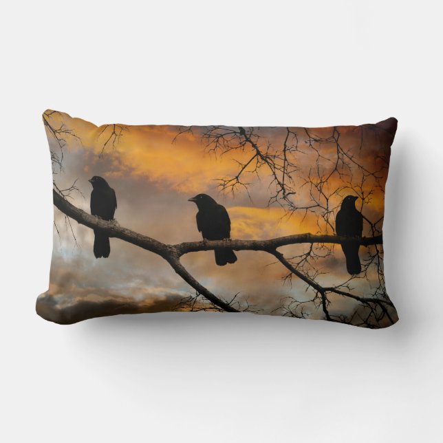 Three Amigos Lumbar Pillow (Front)