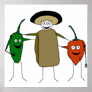 Three Amigos Poster