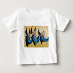 THREE ANGELS IN BLUE BABY T-Shirt<br><div class="desc">Elegant,  artistic and classic design rielaborated from a Renaissance painting.</div>