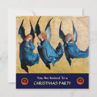 THREE ANGELS IN BLUE ,Red Ruby