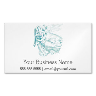 Three Angels Magnetic Business Card