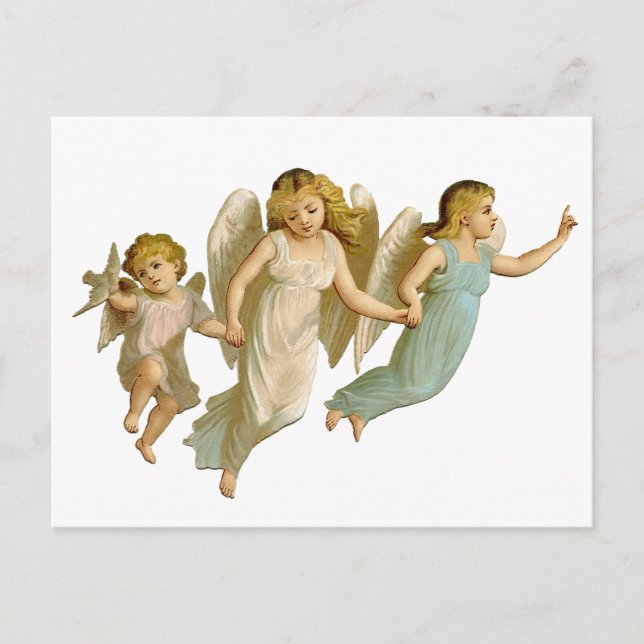 Three angels postcard (Front)