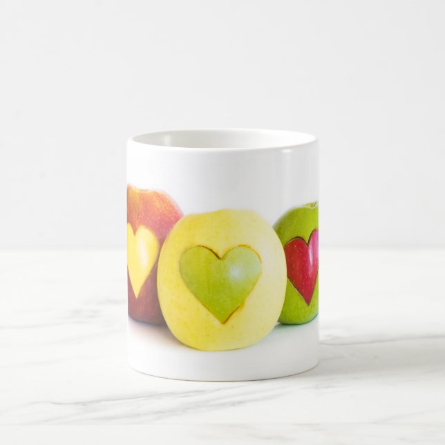 Three apples coffee mug (Center)