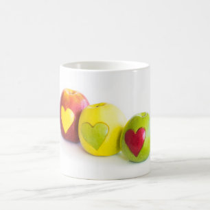 Three apples coffee mug