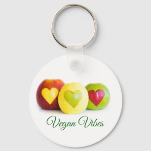 Three apples keychain