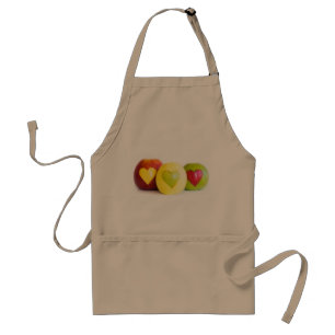 Three apples standard apron