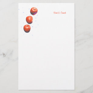 Three Apples Stationery