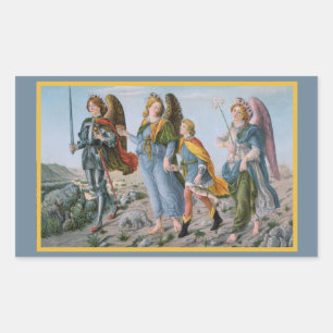 Three Archangels and Tobias (M 017) Sticker