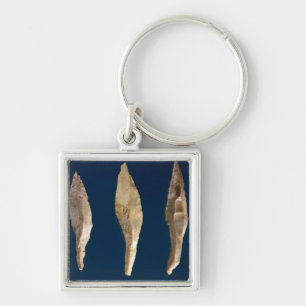 Three arrow heads keychain
