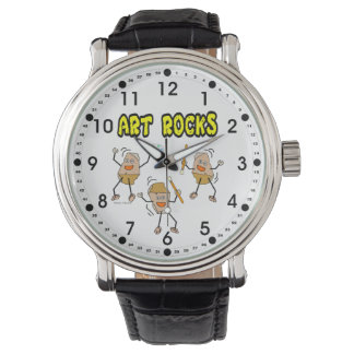 Three Art Rocks Watch