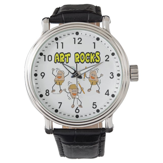 Three Art Rocks Watch (Front)