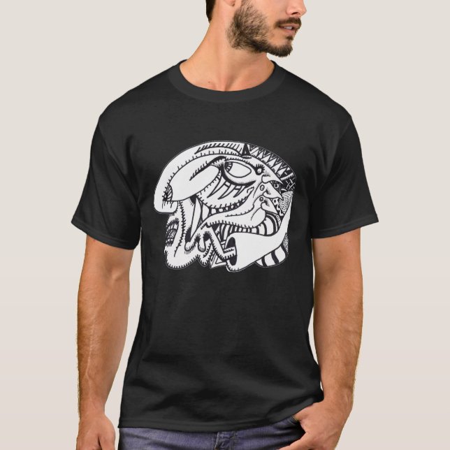Three Aspects ink drawing T-Shirt (Front)