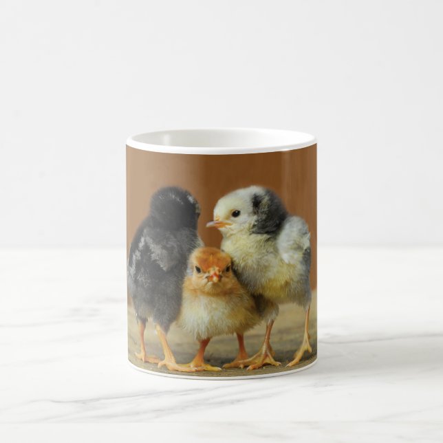 Three Baby Chicks Coffee Mug (Center)