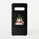 Three Beagles Santa Claus With Christmas Tree Samsung Galaxy Case<br><div class="desc">Three Beagles Santa Claus With Christmas Tree</div>