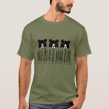 Three Bears in the Woods
