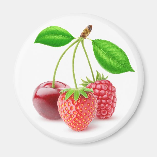 Three berries magnet (Front)