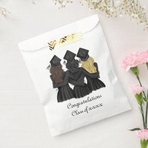 Three Best Graduates Congratulations Party Favour Bag