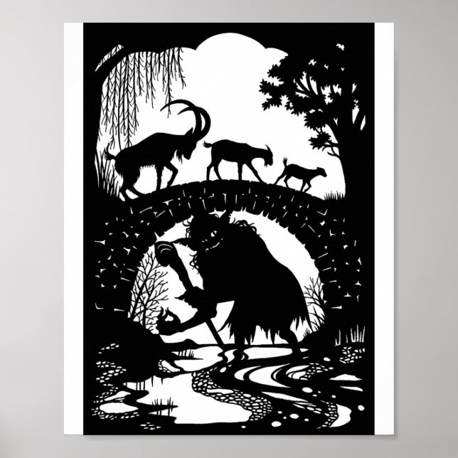 Three Billy Goats Gruff Poster (Front)