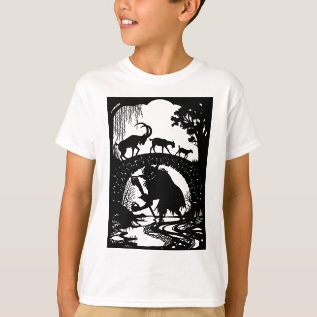 Three Billy Goats Gruff T-Shirt (Front)