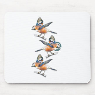 Three birds mouse pad