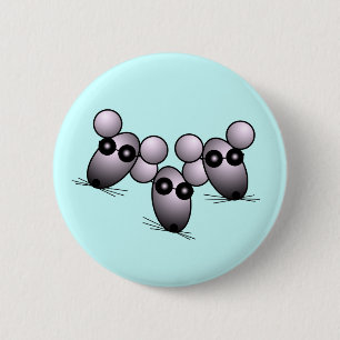 Three Blind Mice Button