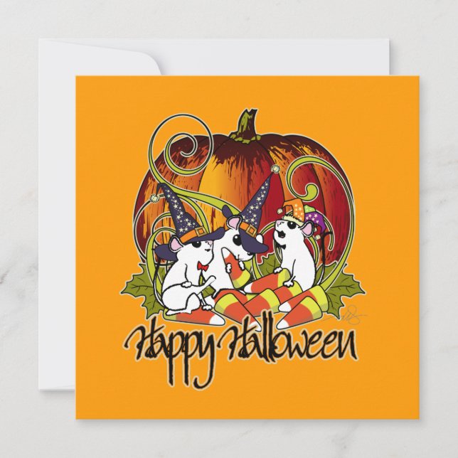 Three Blind Mice Card (Front)