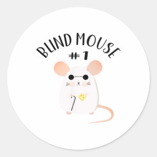 Three Blind Mice Costume - Halloween Matching Grou Classic Round Sticker