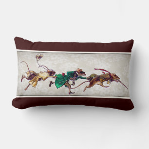 Three Blind Mice Lumbar Pillow