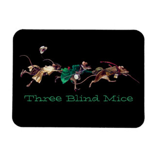 Three Blind Mice Magnet
