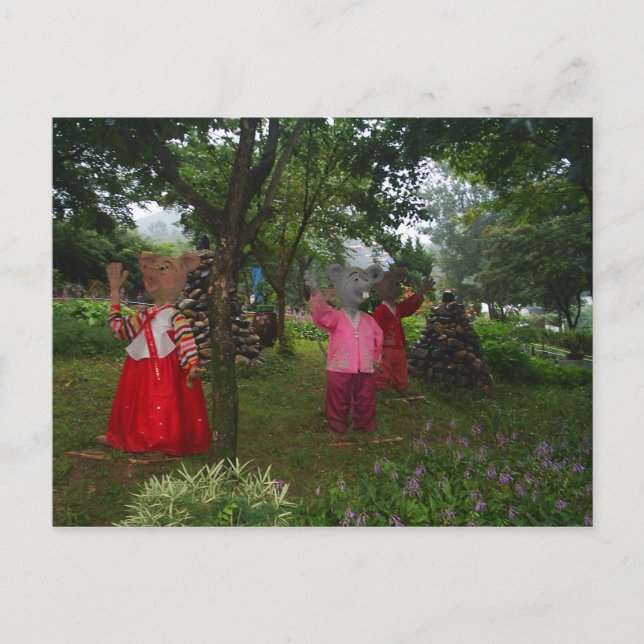 Three Blind Mice Postcard (Front)