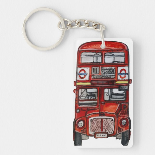 Three Buses Keychain (Front)