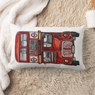 Three Buses Lumbar Pillow