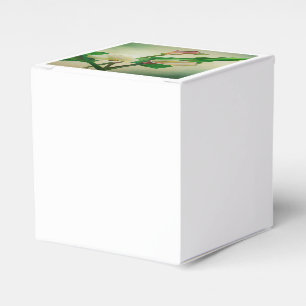 Three Calla Lilies Stunning Botanical Acrylic  Favor Box