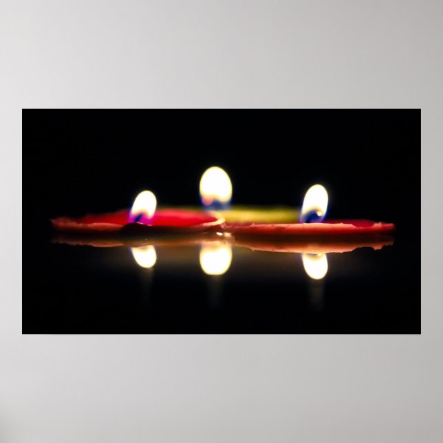 Three Candles Poster (Front)