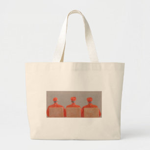 Three Cardinals 2010 Large Tote Bag