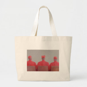 Three Cardinals II 2012 Large Tote Bag