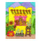 Three Cats in a Yellow Adobe House