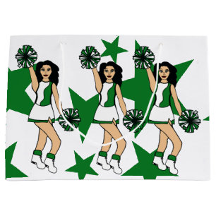 Three Cheers Custom Gift Bag Green #2