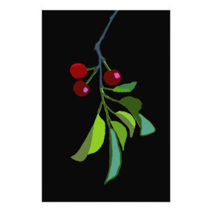 Three Cherry Tree Limb Photo Print