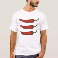 Three Chiles Hot Spicy Red Chili Pepper Vegetable