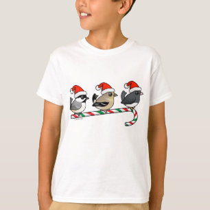 Three Christmas Finches (US) T-Shirt